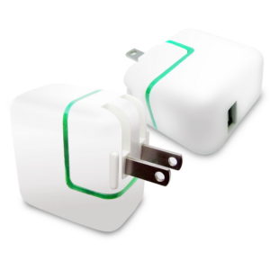 【C】【UC01流行白】綠燈USB充電器(2A電流)